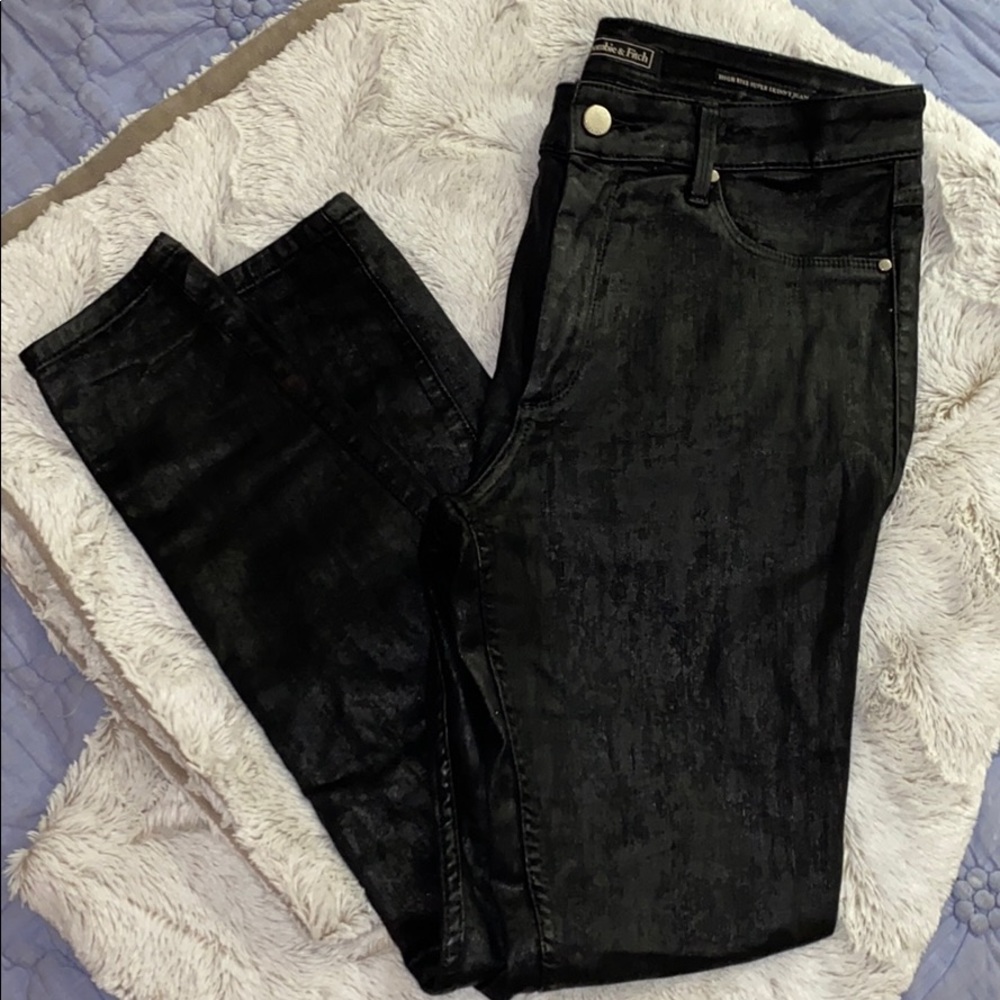 ABERCROMBIE & FITCH WAX JEANS